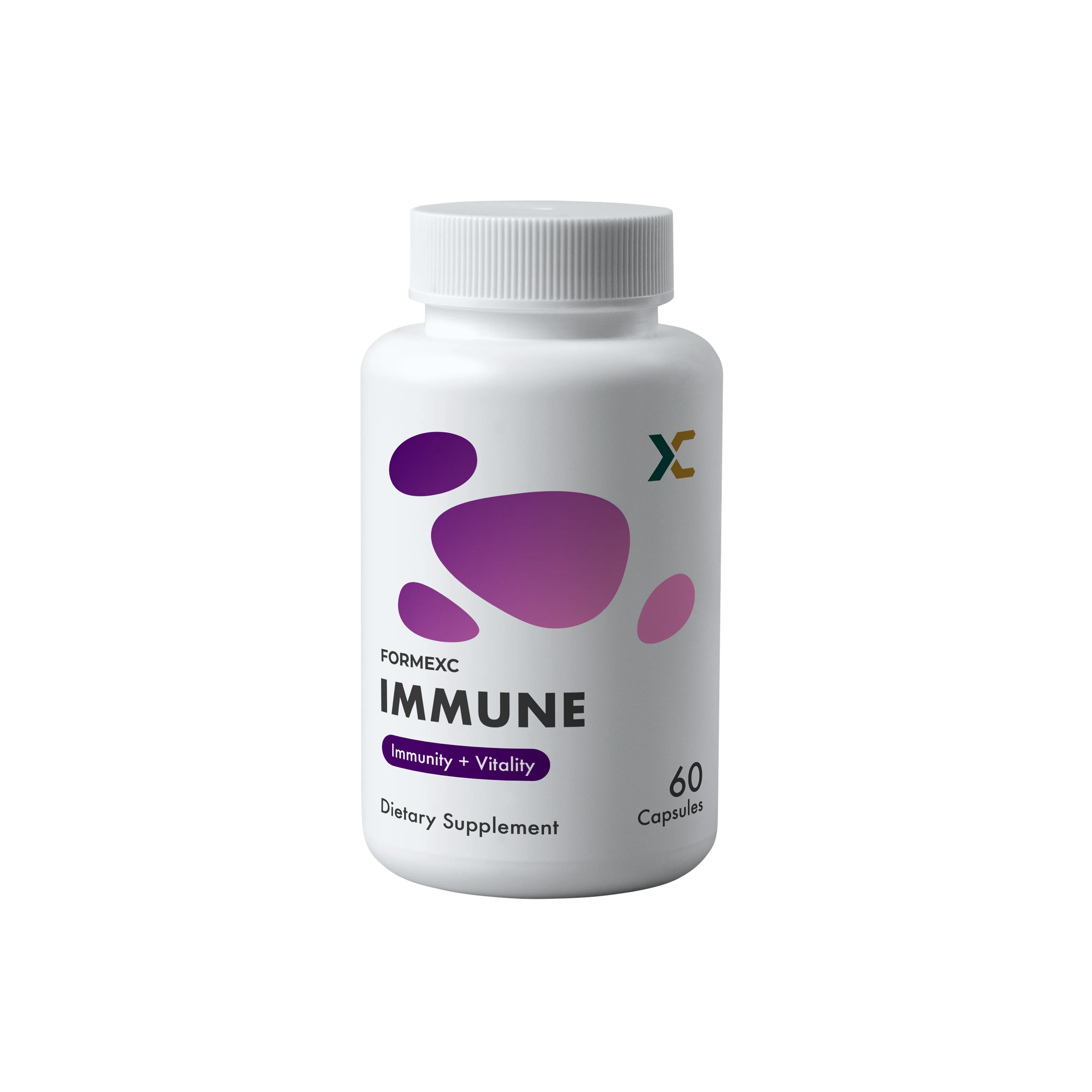 Formexc IMMUNE is a natural supplement designed to support the immune system.